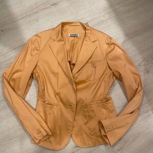Jil Sander Vintage Orange Blazer Jacket Made in Germany 40 / 4